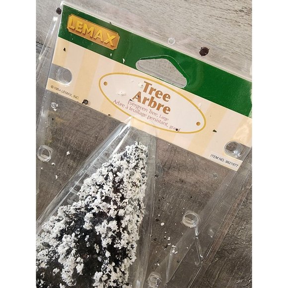 Lemax 9” Evergreen Tree Large 1994 Village Collection Landscape Christmas Decor - Picture 4 of 9